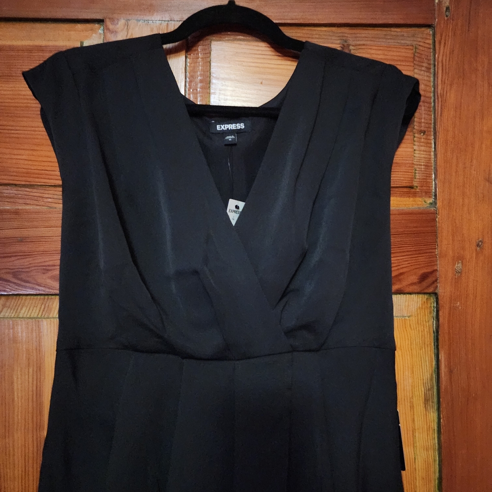 Express Women's Elegant Black Mini Dress